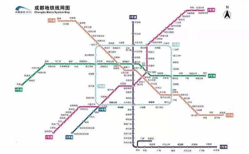 2,多条地铁沿线周边,属机场专线10号线租金最低.