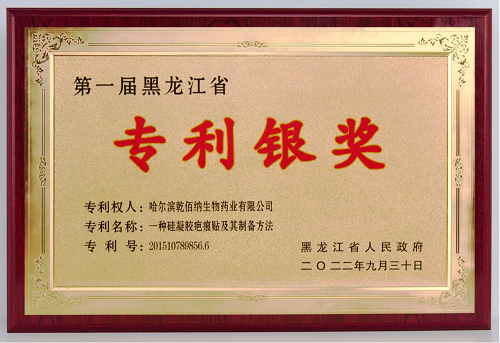 乾佰纳上榜首届黑龙江省专利奖，科研创新助力品质升级！